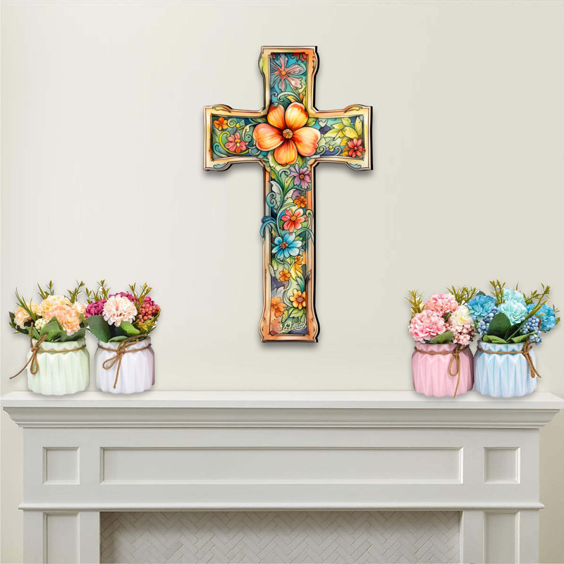 Collection de crochets de porte pour plantes et fleurs, religieuse et spirituelle