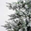 Kiana Flocked Pine Artificial Christmas Tree with LED Lights with Stand-57746311