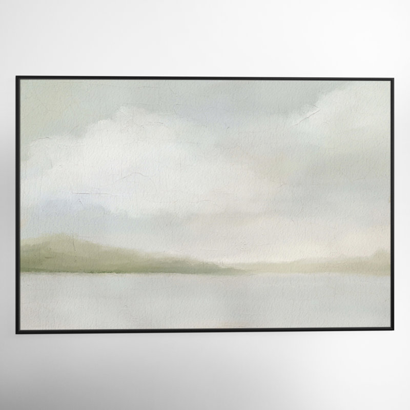 Queensland " A Tranquil Morning ", 41.5" H x 61.5" W, Black