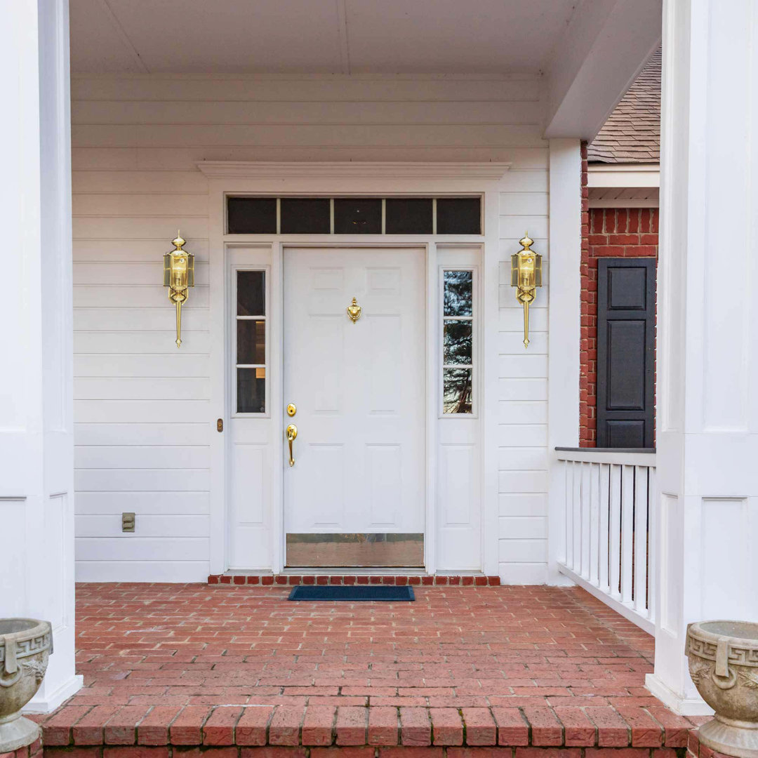 Arol Steel Wall Light Rosdorf Park