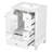 Hutton 24" Freestanding Bathroom Vanity with Ceramic Sink, Drawers & Shelves-2032694428