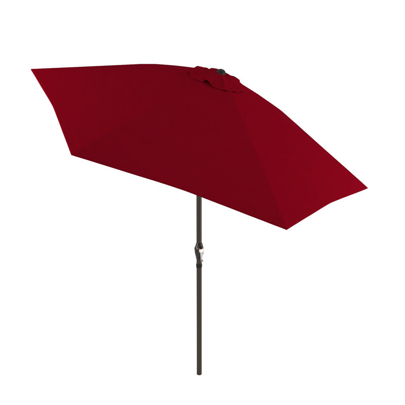 Parasol de marché 9 pi Astraea, Brique - polyester