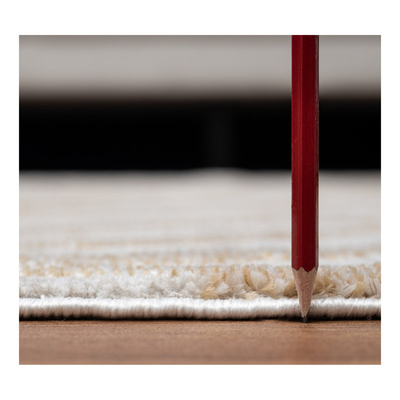 Tapis doré Elegance, Rectangulaire 2 pi x 3 pi