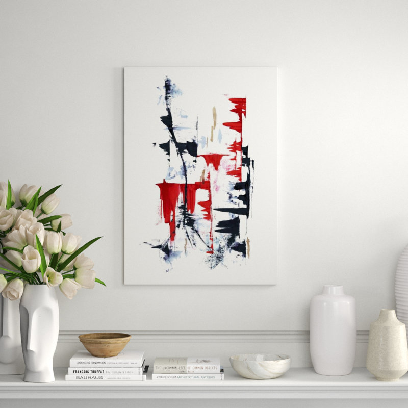 Down Shift II Painting by Dylan Grey, 56" H x 40" W, Image Brush Gel
