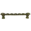 Cache 5 inch center to center Principessa pull embellished with 6 Crystals in finish Antique Brass-533320833