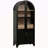 71" Tall Arched Kitchen Pantry Cabinet With Door Shelves, Farmhouse Kitchen Storage Cabinet With Open & Adjustable Shelves, Hidden Drawer & Glass Door, Cupboard For Kitchen, Dining Room-984804564