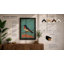 Perched Songbird Modern - Framed Print-1456342458-1456342463