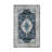 Ylfa Machine Woven Polyester Oriental Machine Washable Blue 5' X 8’ Area Rug