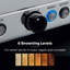 Tower Sera 4 Slice Toaster with 6 Browning and Defrost/Reheat/Cancel Functions, 1800W-94103939