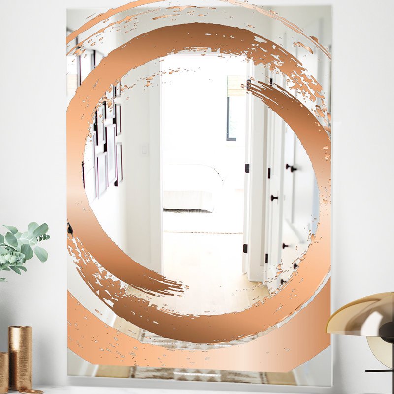 Miroir de salle de bain Minimal Glam, H 39,4 po x l 29,5 po