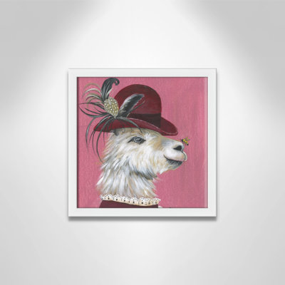 Art sur toile llama