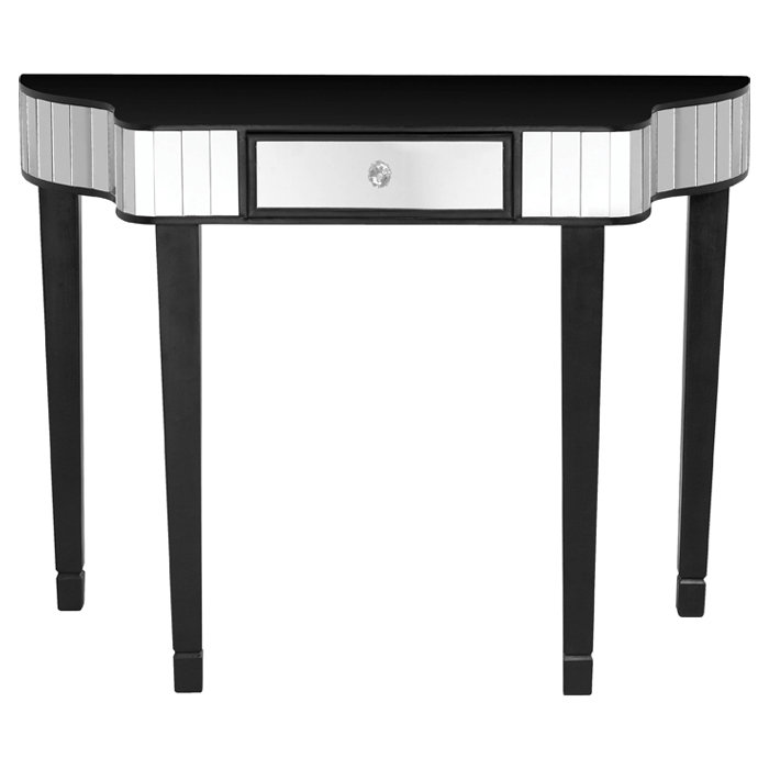 Riya 92cm Solid Wood Top Console Table