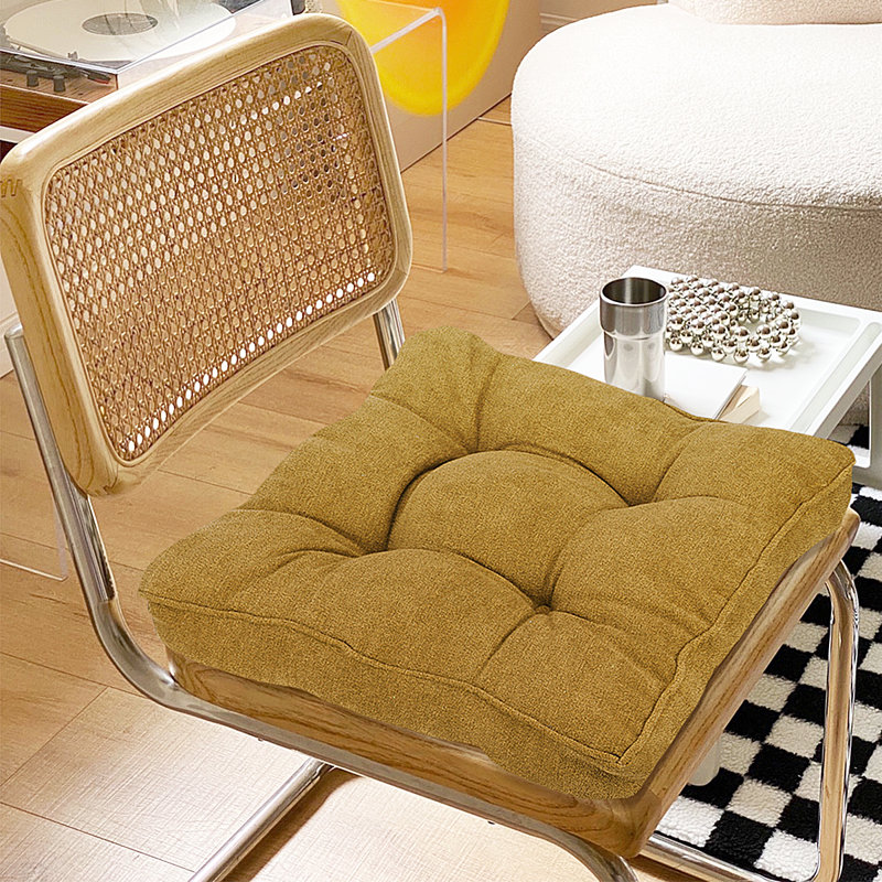 Coussin de siège 18 po, Jaune