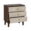 Stephenville 64cm W Solid Wood Bedside Table