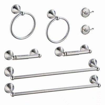 Ensemble de quincaillerie de salle de bain 8 pièces