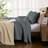Reversible 3 Pieces Quilt Set - Soft Lightweight Bedspread-109868395-109868397