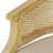 Wood And Cane Accent Chair-620678354