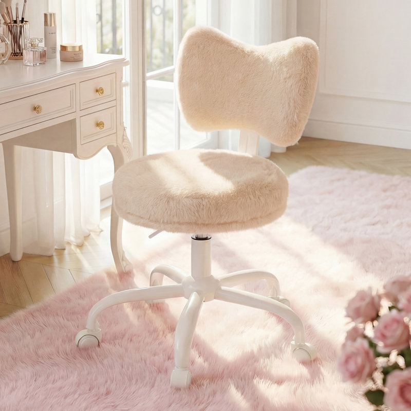 Chaise de meuble-lavabo Butterfly Bow, faint yellow