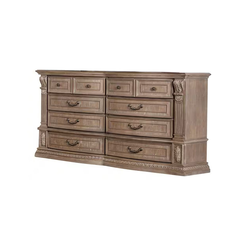 Commode transitionnelle Seven Oaks, chêne antique