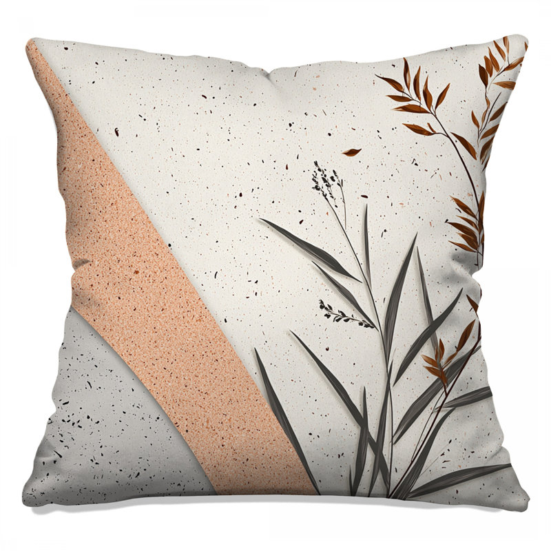 Coussin Botanical, coussins double face nature, 20 po x 20 po