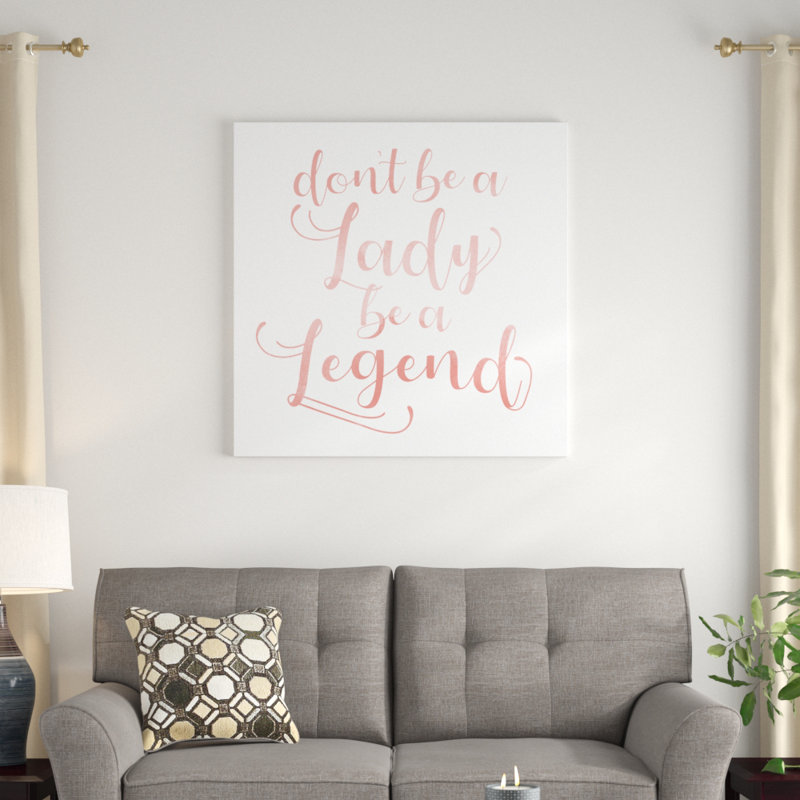 Womanly Advice I 1 Piece Wrapped Canvas Wall Art, 91cm H x 91cm W