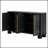 Wood Sideboard Buffet Cabinet With Adjustable Shelves And Handles For Versatile Storage And Elegant Design-409888932