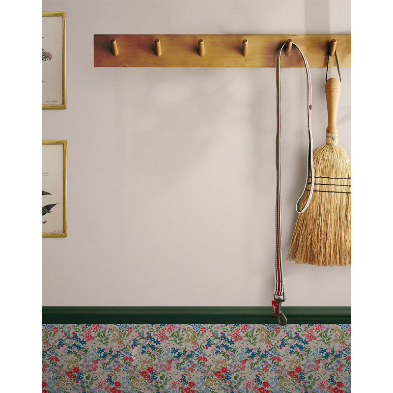 Joules Textured Plain Wallpaper, Cream