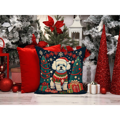 Coussin décoratif intérieur / extérieur Enchanted Christmas