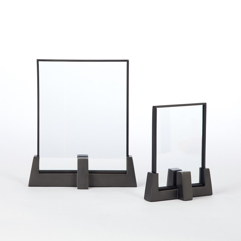 Hestia Picture Frame-Lg, 8" x 10", Gray
