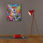  «Spring Shiba Inu» par Dean Russo, art mural sur toile, 26 po x 30 po