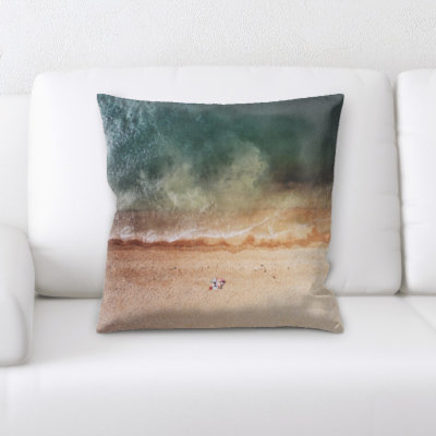 Wolfgang Microsuede Reversible Throw Pillow