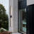 Huwai Outdoor Wall Sconce Aluminium Glass LED Dimmable Linear Wall Light-496838221