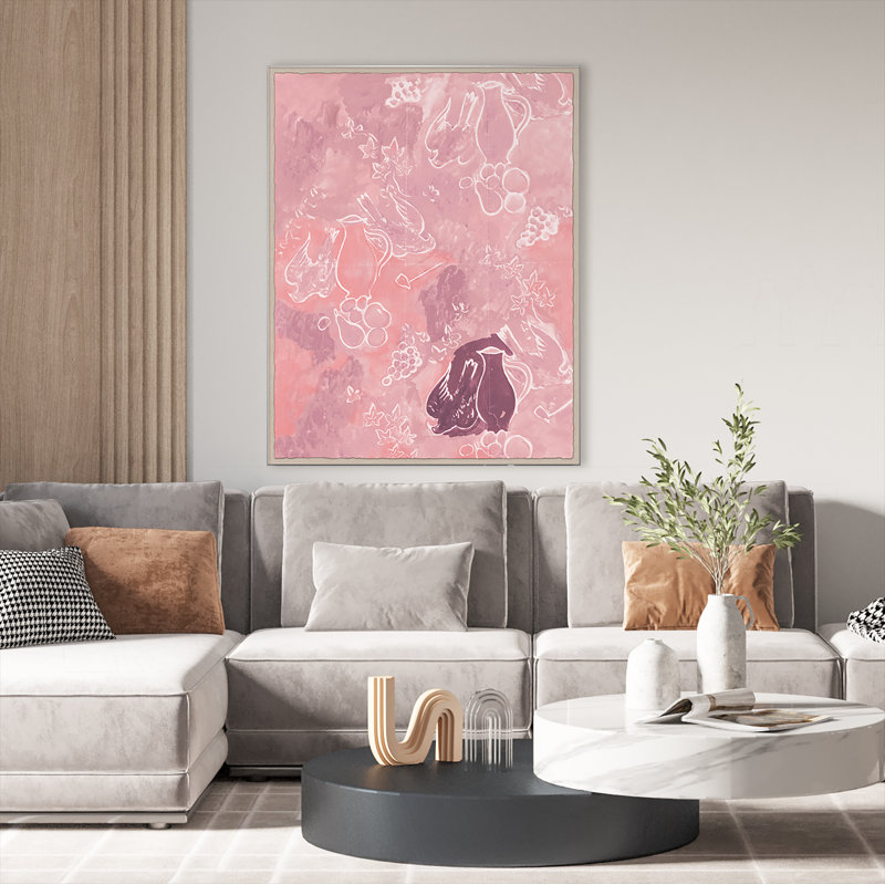 Bois Le Rois Print by Paule Marrot, Acrylic Box, 56" H x 44" W x 1.25" D