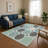 Premium Machine Washable Mayfield AMF1949 Geometric Rug-1459060356