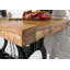 120cm Solid Wood Top Console Table