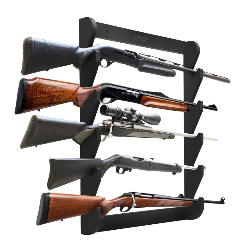 Wood Can Be Mounted Into Wall Studs Or Into Drywall Sports Rack, Brown