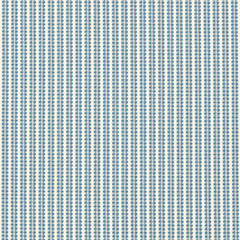Pepita Stripe, Sky/Linen
