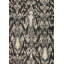 Jazz Hand Knotted Wool Area Rug in Charcoal-49932907