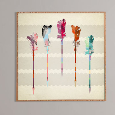 " Feathered Arrows " by Iveta Abolina