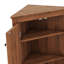 Armoire de rangement autoportante triangulaire avec tablettes réglables-566482388