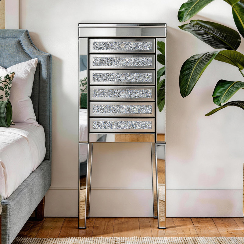 Freestanding Jewelry Armoire