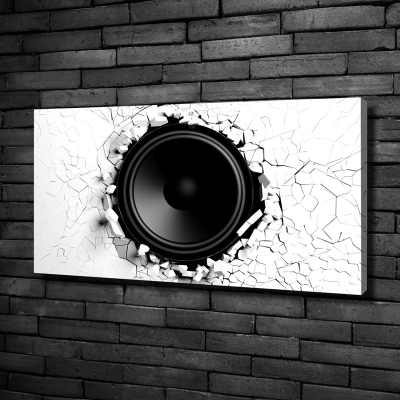 Speaker - No Frame Print on Canvas