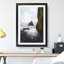 Ocean View from Black Sand Beach Iceland - Picture Frame Painting Print-56925108-56925110