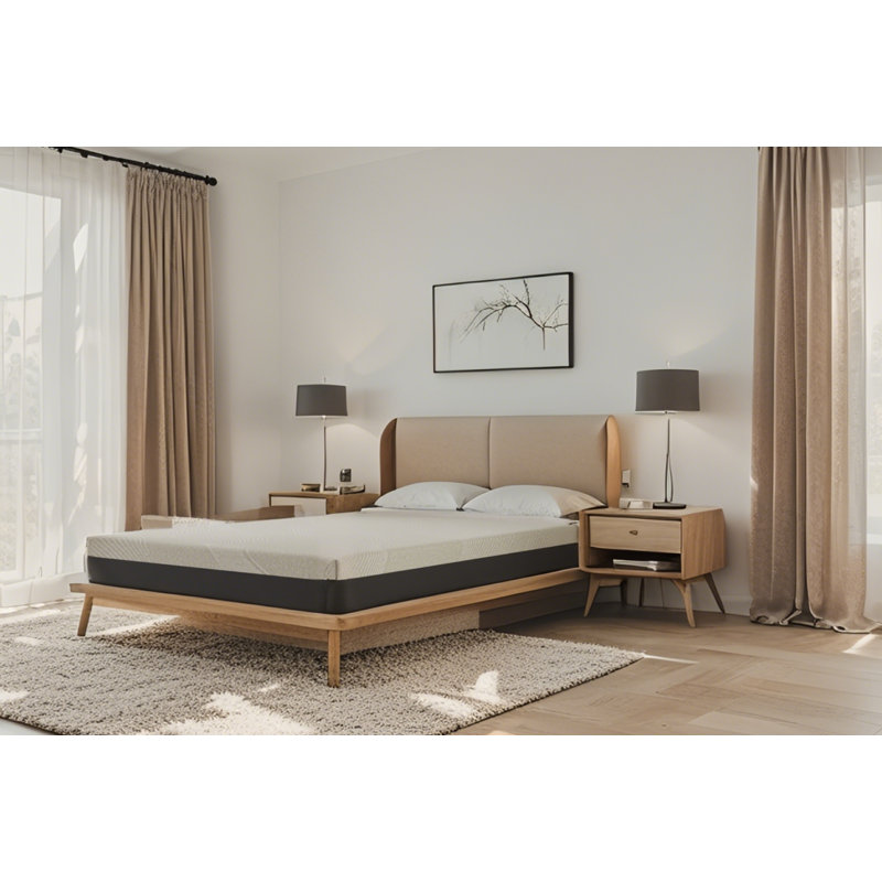 Matelas en mousse viscoélastique gélifiée pleine ferme, 10"