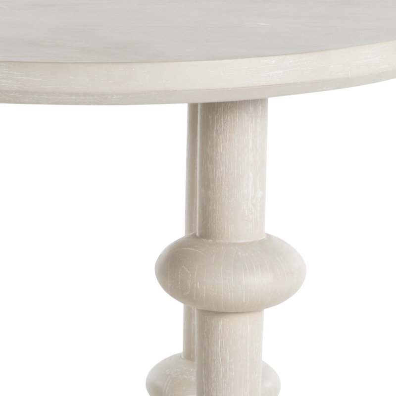 Aba Solid Wood End Table