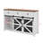 Sideboard Buffet Cabinet With Sliding Door, Adjustable Shelves And 3 Drawers-1303018123
