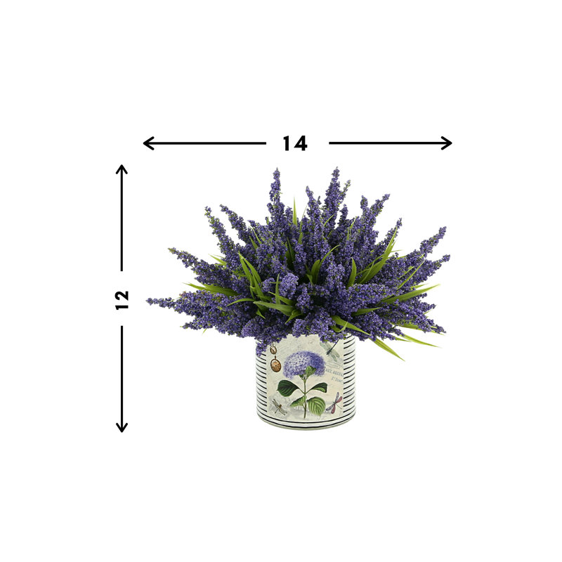 Arrangement floral dans un vase Heather