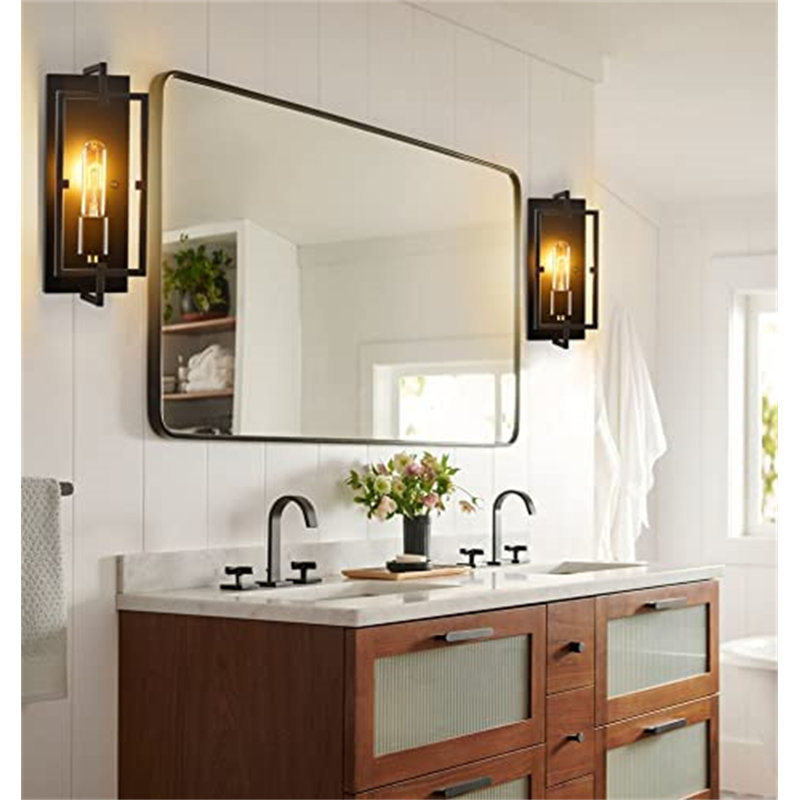 Chafsris Iron Flush Mounted Sconce, No
