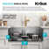KRAUS Kore™ 28" L Undermount Workstation 16 Gauge Stainless Steel Single Bowl Kitchen Sink with Accessories