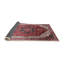 Tapis brun à motif oriental-790228035